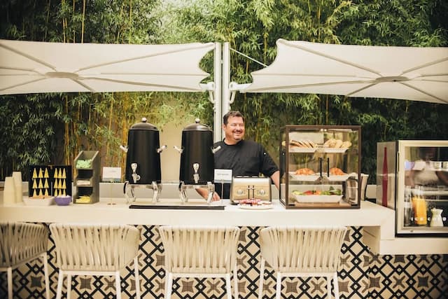 The Godfrey Hotel Hollywood-Element Lounge Access, Garden Terrace King-13