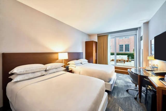 Sheraton Tribeca New York Hotel-Room, 2 Double Beds, Patio-1
