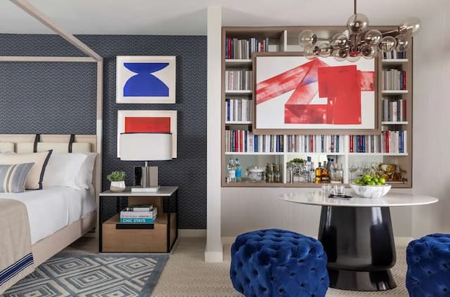 Oceana Santa Monica, LXR Hotels & Resorts-客房, 1 间卧室 (Mobility & Hearing, Roll-in Shower)-1