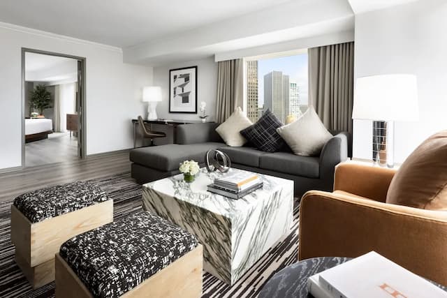 ハイアット リージェンシー サンフランシスコ ダウンタウン ソマ-プレミアム スイート 1 ベッドルーム シティビュー-3