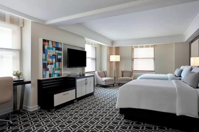JW Marriott Essex House New York-客房, 2 张双人床-2