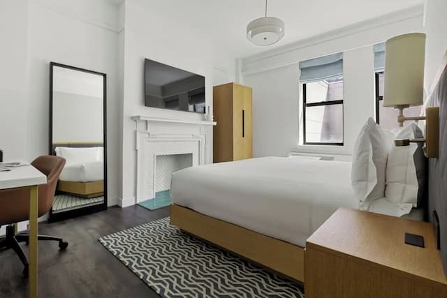 Club Quarters, Times Square - Midtown-标准房, 1 张特大床-6