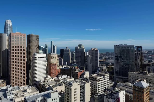 그랜드 하얏트 샌프란시스코-룸, 더블침대 2개, 시내 전망-6