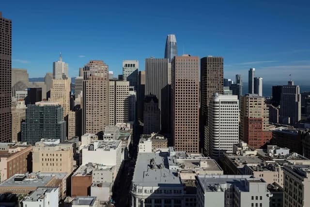 그랜드 하얏트 샌프란시스코-룸, 킹사이즈침대 1개, 시내 전망-7