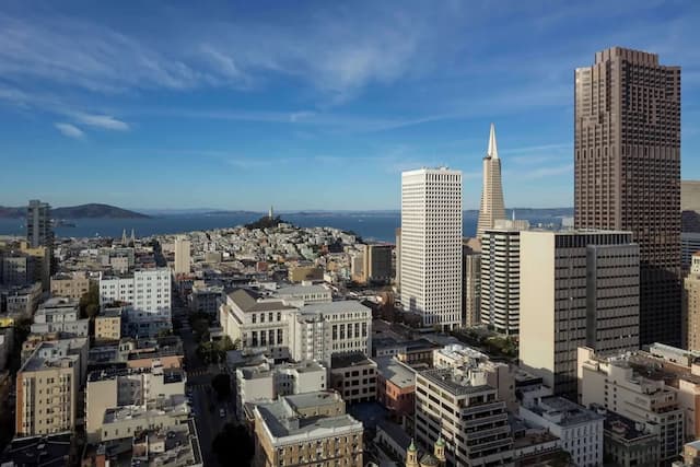 그랜드 하얏트 샌프란시스코-룸, 킹사이즈침대 1개, 베이 전망-2