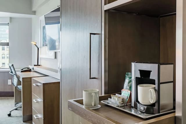 코스트 시애틀 다운타운 호텔 바이 APA-룸, 킹사이즈침대 1개, 클럽 라운지 이용, 시내 전망-3