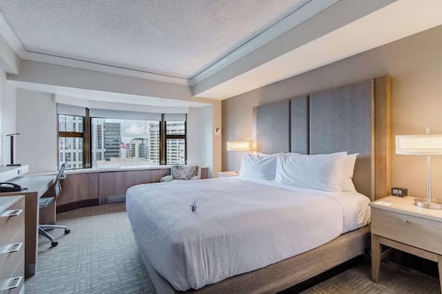 코스트 시애틀 다운타운 호텔 바이 APA-룸, 킹사이즈침대 1개, 클럽 라운지 이용, 시내 전망-1