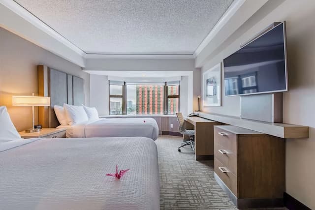 코스트 시애틀 다운타운 호텔 바이 APA-룸, 더블침대 2개-4