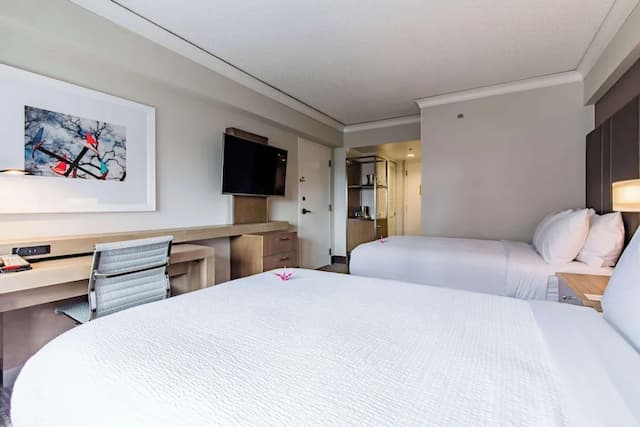 코스트 시애틀 다운타운 호텔 바이 APA-룸, 더블침대 2개, 클럽 라운지 이용, 시내 전망-2