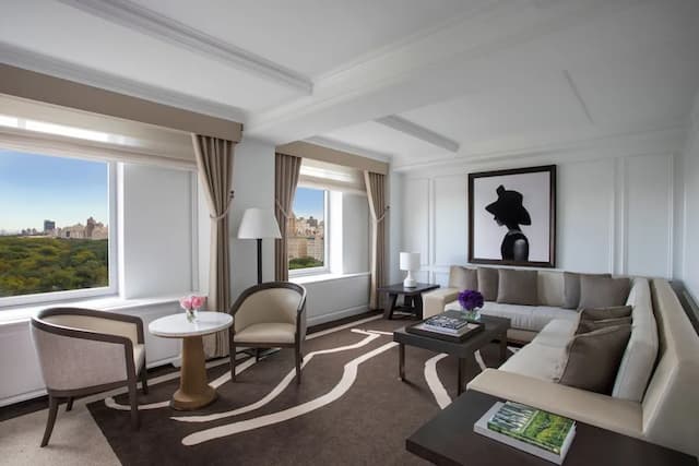 The Ritz-Carlton New York, Central Park-Grand Suite, 1 Bedroom, Park View-2