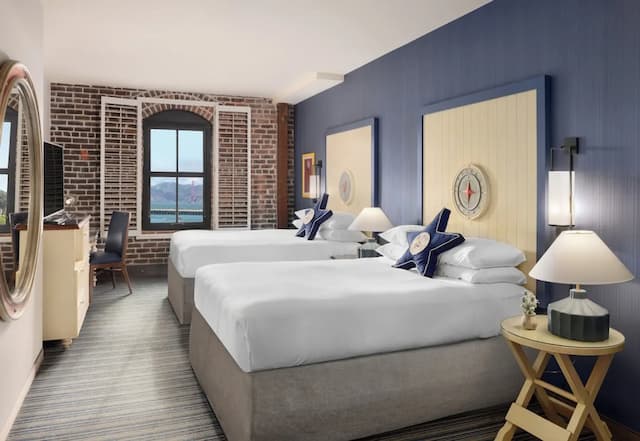 아고넛 호텔-룸, 퀸사이즈침대 2개, 베이 전망-13