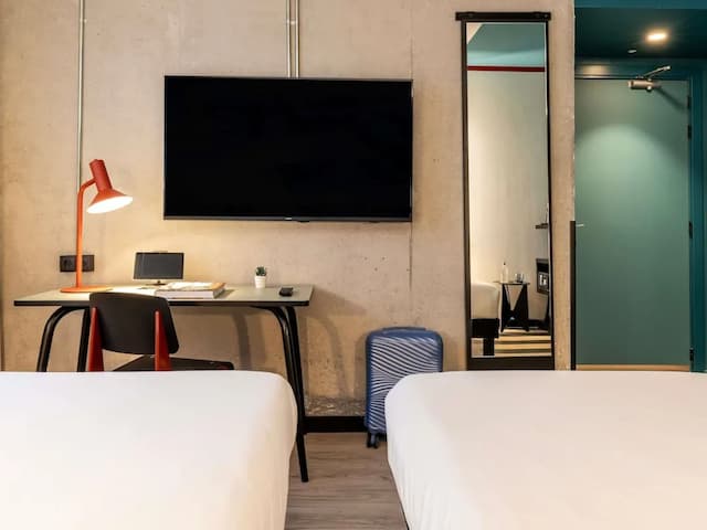 イビス スタイルズ バルセロナ サン ジョアン デスピ-スタンダード ルーム シングルベッド 2 台-5