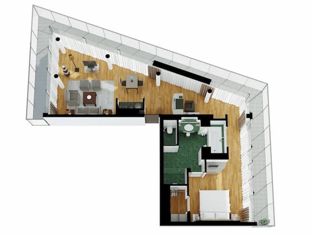 The Mandala Berlin, a Member of Design Hotel-套房 (Mandala)-8