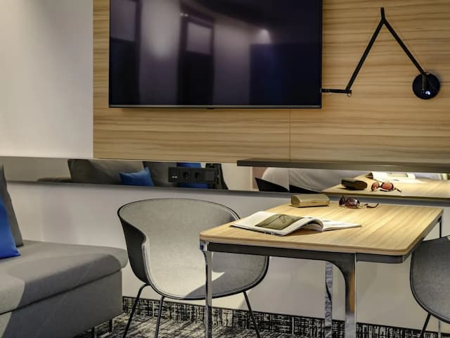 노보텔 스위트 베를린 시티 포츠다머 플라츠-스탠다드 스위트, 더블침대 1개 및 소파베드, 간이주방-11