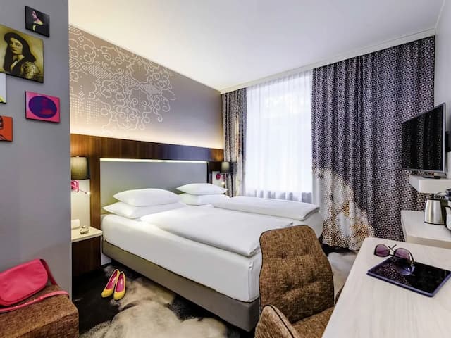 머큐어 호텔 뮌헨 암 올림피아파크-더블룸, 더블침대 1개-1