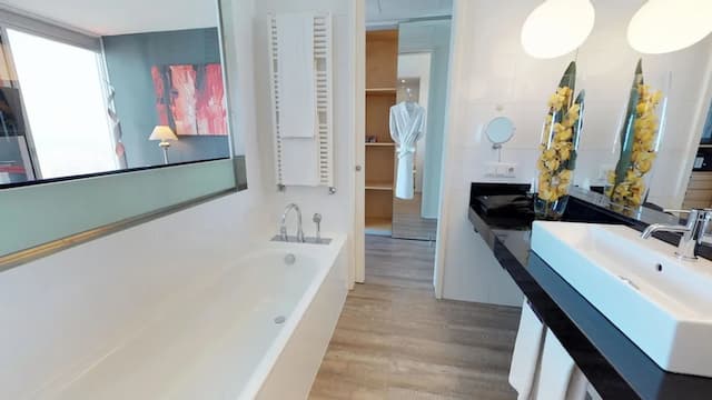 Melia Barcelona Sky-Premium Room, Sea View ((3AD))-6