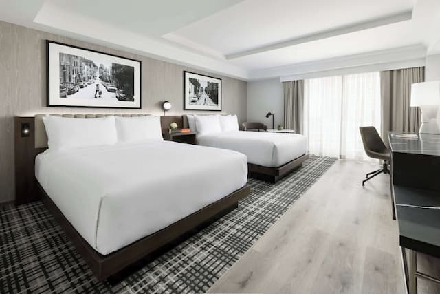 ハイアット リージェンシー サンフランシスコ ダウンタウン ソマ-クラブ ルーム クイーンベッド 2 台-5