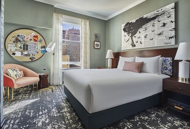 호텔 엠블럼 샌프란시스코-디럭스룸, 퀸사이즈침대 1개-1