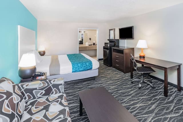 하워드 존슨 바이 윈덤 휴스턴 하비 공항-디럭스룸, 킹사이즈침대 1개, 흡연-6