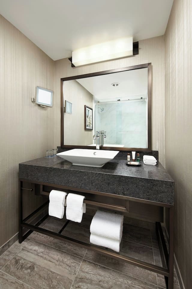 Sheraton Gateway Los Angeles Hotel-传统客房, 1 张特大床-9