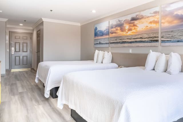 데이즈 인 바이 윈덤 산타 모니카-디럭스룸, 퀸사이즈침대 2개, 금연, 발코니-3