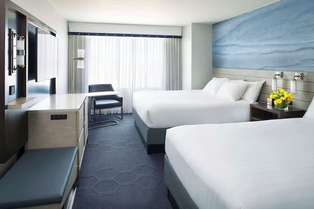 Hyatt Centric Fisherman's Wharf San Francisco-Room, 2 Double Beds, Courtyard View-3