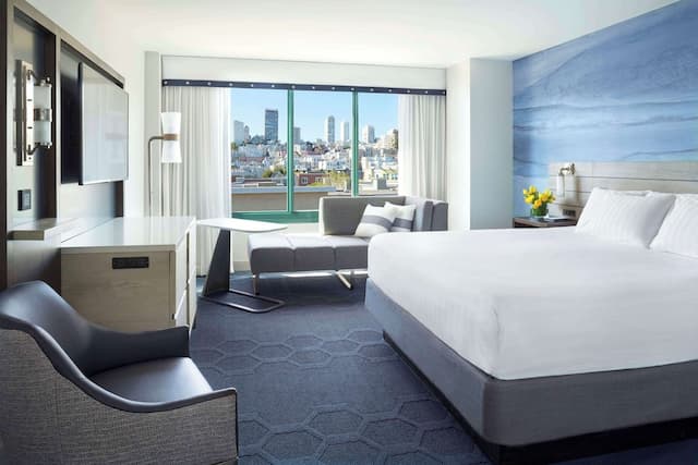 Hyatt Centric Fisherman's Wharf San Francisco-Room, 1 King Bed, City View-1