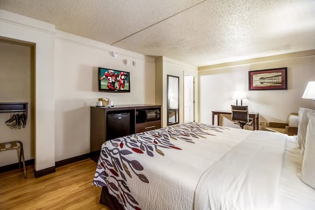 레드 루프 인 휴스턴 이스트 – I-10-디럭스룸, 킹사이즈침대 1개, 흡연-2