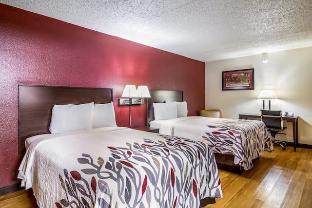 레드 루프 인 휴스턴 이스트 – I-10-디럭스룸, 더블침대 2개, 금연-2