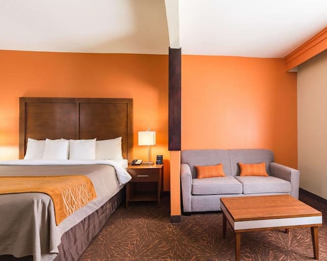 이코노 로지 인 & 스위트 이스트-스위트, 킹사이즈침대 1개 및 소파베드, 금연-7