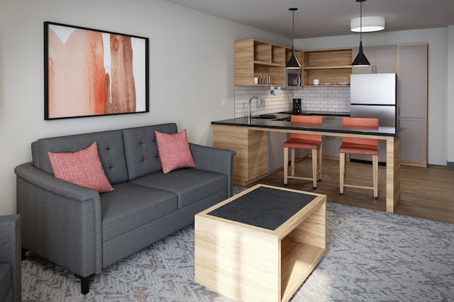 캔들우드 스위트 휴스턴 NE - 스태퍼드 바이 IHG-스위트, 침실 1개, 장애인 지원 욕조 (Mobility, Accessible Tub)-7