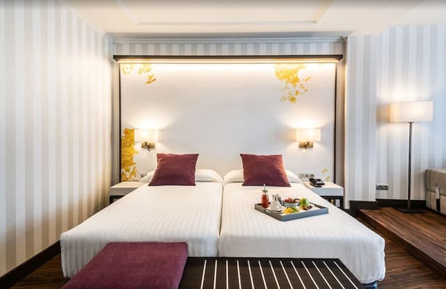 인텔리어 팔라시오 데 산 마르틴 호텔-주니어 스위트, 싱글침대 2개, 발코니-6