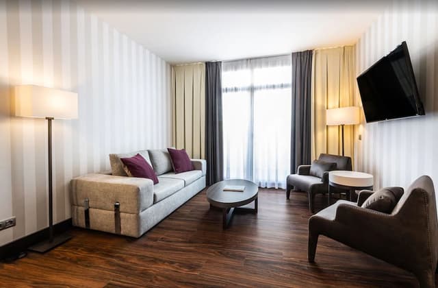 인텔리어 팔라시오 데 산 마르틴 호텔-주니어 스위트, 퀸사이즈침대 1개, 발코니 (Deluxe)-3