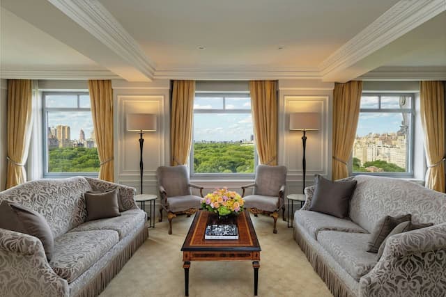 The Ritz-Carlton New York, Central Park-Suite, 1 King Bed with Sofa bed-4