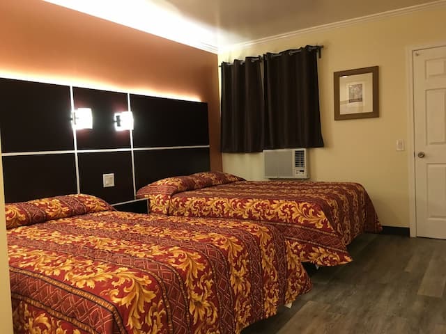 링컨 파크 모텔-컴포트 듀플렉스, 더블침대 2개-5