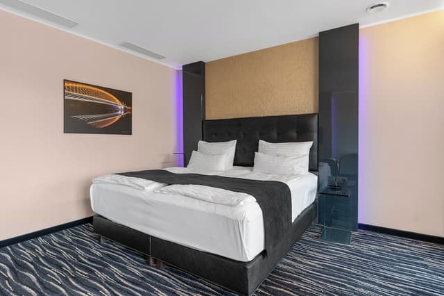 Dancing House hotel - Tančící dům-标准双人房, 庭院景观-10