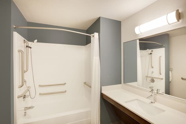 우드스프링 스위트 휴스턴 노스웨스트-룸, 퀸사이즈침대 1개, 장애인 지원, 금연 (Bathtub)-7