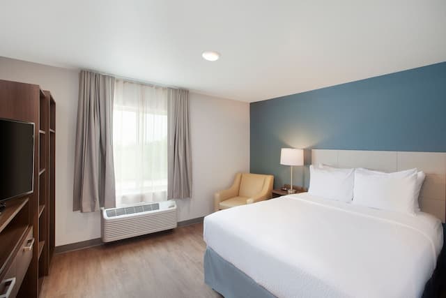 우드스프링 스위트 휴스턴 노스웨스트-룸, 퀸사이즈침대 1개, 장애인 지원, 금연 (Roll-in Shower)-2