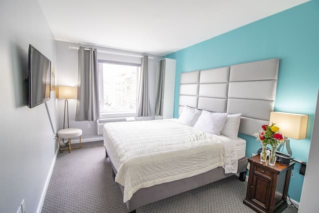 커낼 로프트 호텔-룸, 킹사이즈침대 1개-1