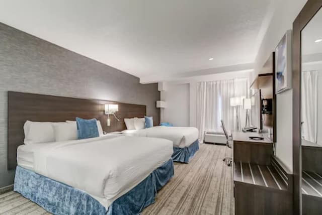 EST 호텔-스튜디오, 퀸사이즈침대 2개-3