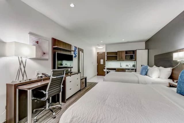 EST 호텔-스튜디오, 퀸사이즈침대 2개-5