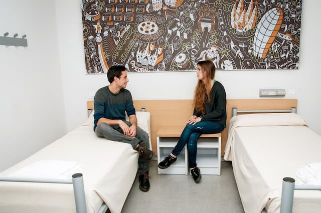 Barcelona Pere Tarrés Hostel-Double Room, Ensuite-2