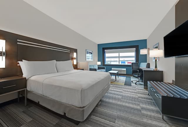 ホリデイ イン エクスプレス & スイーツ ヒューストン - メモリアル シティ センター by IHG-スイート キングベッド 1 台-5