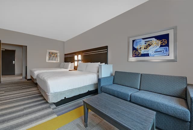 ホリデイ イン エクスプレス & スイーツ ヒューストン - メモリアル シティ センター by IHG-スタンダード ルーム キングベッド 1 台 バリアフリー (Communications)-2