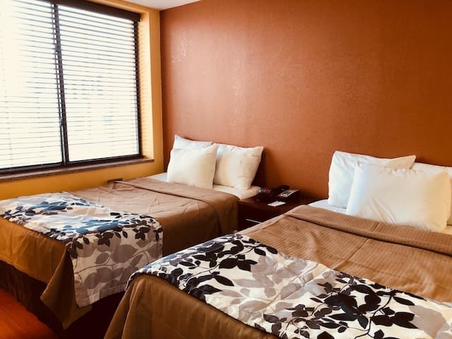 더 뷰 호텔 익스프레스-더블룸, 더블침대 2개, 금연-3