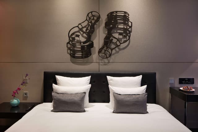 art'otel Amsterdam powered by Radisson Hotels-客房, 1 张特大床 (Art)-2