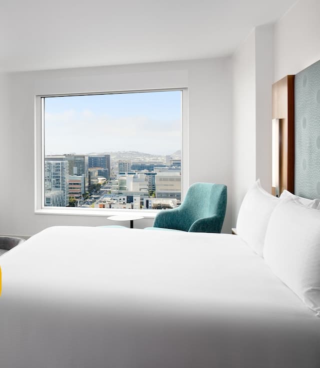 루마 호텔 샌프란시스코-프리미어룸, 킹사이즈침대 1개, 시내 전망 (Tub ADA - No Hidden Fees)-1