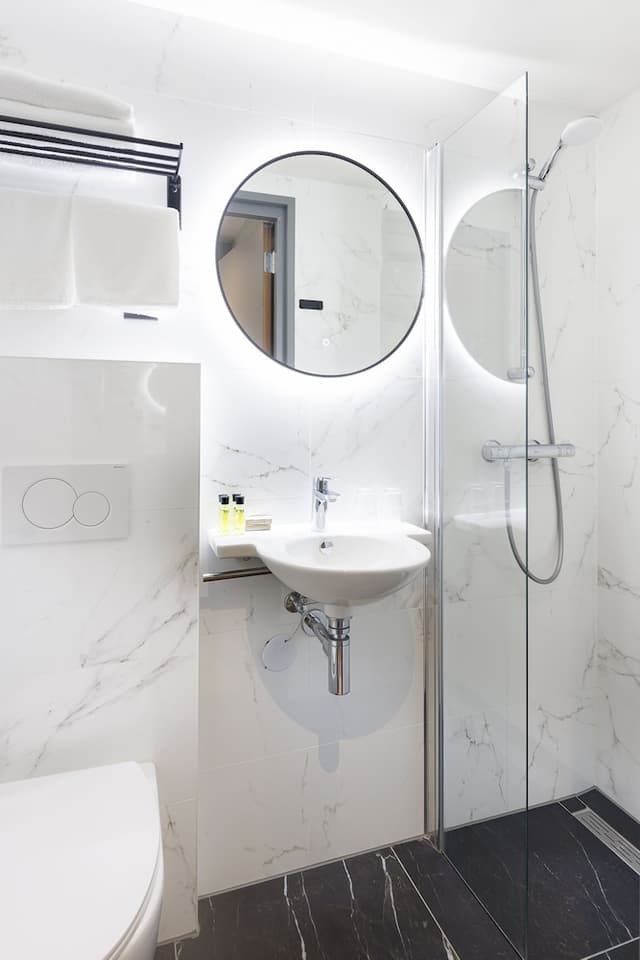 차오 파파 호텔 암스테르담 중앙역-이코노미 더블룸, 더블침대 1개, 전용 욕실-5