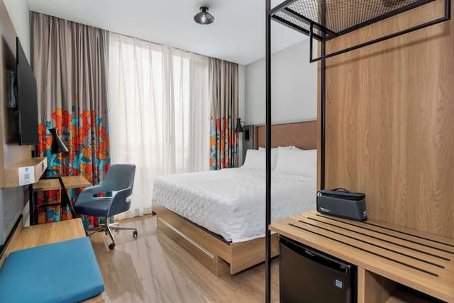 힐튼 브루클린 트루-룸, 킹사이즈침대 1개, 장애인 지원 (Roll-In Shower Mobility & Hearing)-5