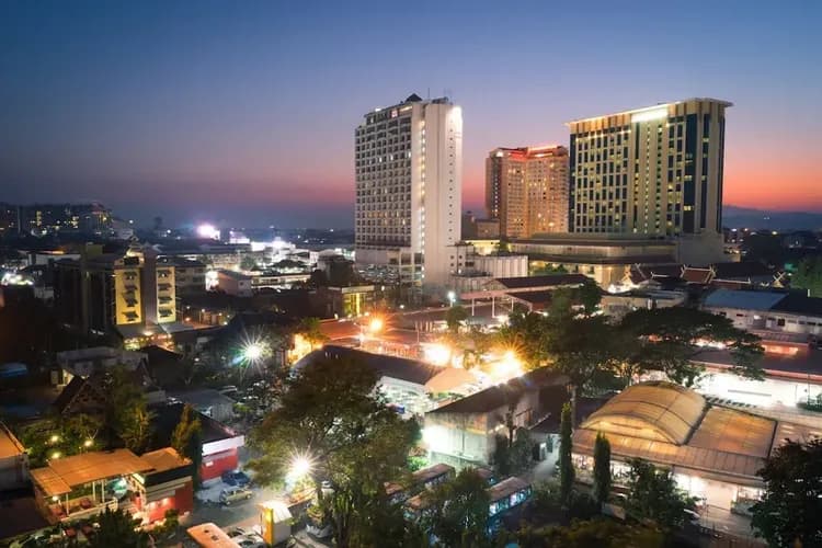 City view from property